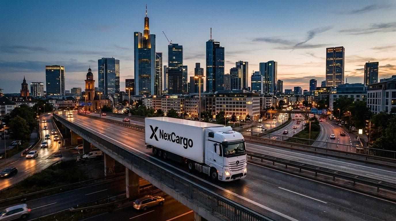 NexCargo Freight Mannheim – Truck on the motorway
