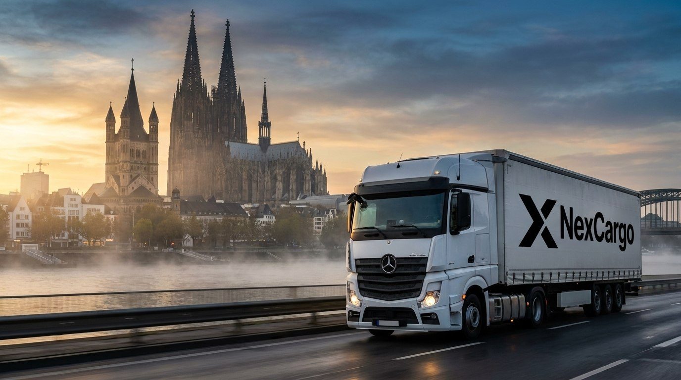 NexCargo Freight Köln – Truck on the motorway