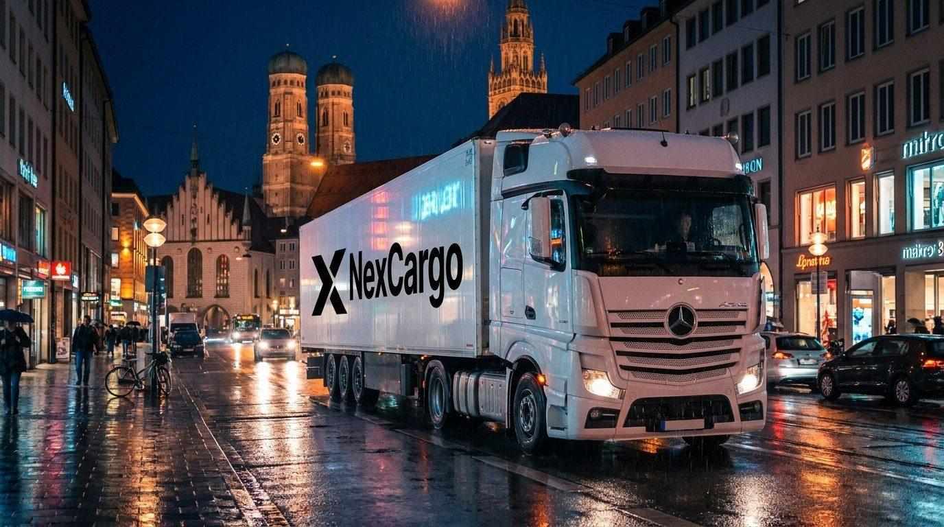 NexCargo Freight München – Truck on the motorway
